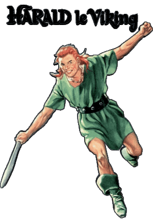 Harald le Viking Bande Dessinée Multi Média 
