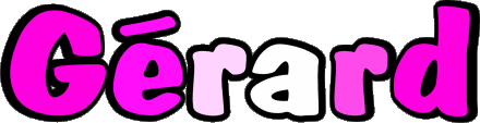 Gérard G MASCULIN - France Prénoms 