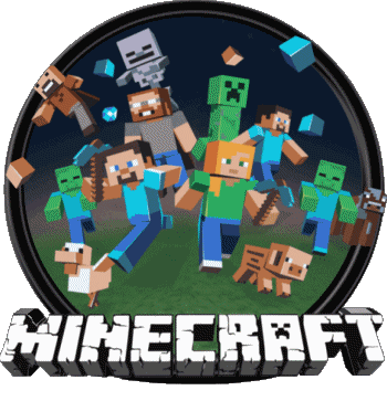 Logo - Icônes Minecraft Jeux Vidéo Multi Média 