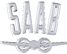 1963-1963 Logo Saab Coches - Viejo Transporte 