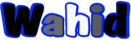 Wahid W MASCULIN - Maghreb Musulman Prénoms 