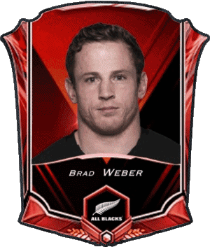 Brad Weber Nuova Zelanda Rugby - Giocatori Sportivo 