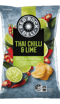 Red Rock Deli Australia Aperitivos - Chips - Snack Comida 