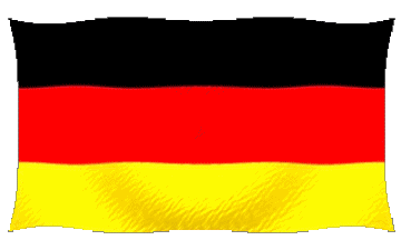 Welligkeit Deutschland Europa Fahnen 