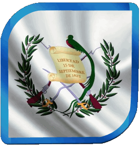 Platz Guatemala Amerika Fahnen 