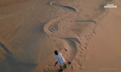 Sandboarding SnowBoard Sports Humor -  Fun 