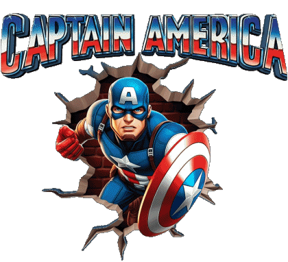 Logo Captain America Film Internazionale Multimedia 