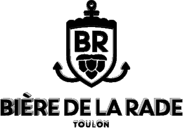 Logo Brasserie-Logo Brasserie Biere-de-la-Rade Frankreich Bier Getränke 