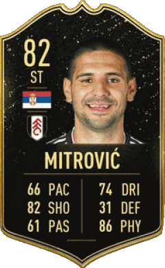 Aleksandar Mitrovic Serbia F I F A - Giocatori carte Videogiochi Multimedia 