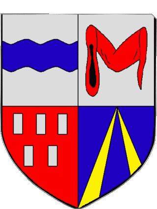 Blazon-Blazon MEREAU 18 Departments - Cities France Flags 