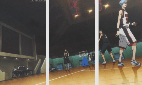 Kuroko&#039;s Basket, Manga-Kuroko&#039;s Basket, Manga 3D - Lines - Bands 3d Effects Humor -  Fun 