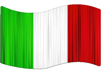 Rectangle National Italie Europe Drapeaux 