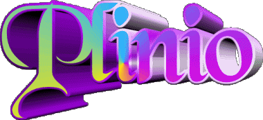 Plinio P MASCULIN - Italie Prénoms 