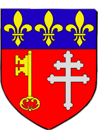 Blasone-Blasone NARBONNE 11 Dipartimenti - Città Francia Bandiere 