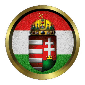 Rond - Anneaux Hongrie Europe Drapeaux 