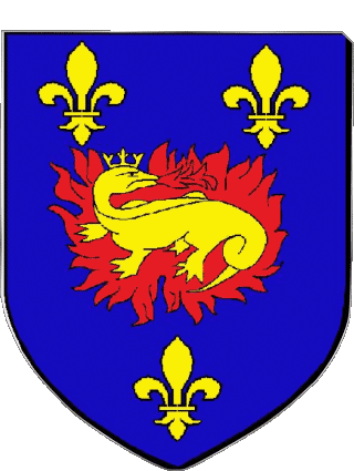 Blazon-Blazon CHAMBORD 41 Departments - Cities France Flags 