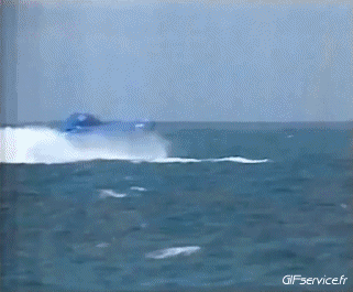 Offshore Power Boat Barche Trasporti Umorismo -  Fun 