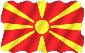 Sventola Macedonia Europa Bandiere 