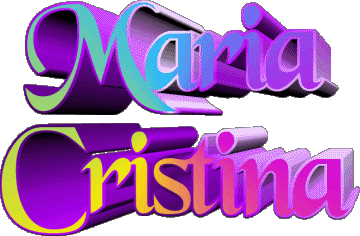 Maria Cristina M Composed FEMININE - Italy First Names 