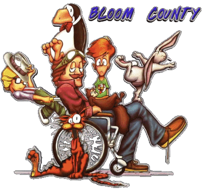 Bloom County Comic Strip - USA Multi Media 