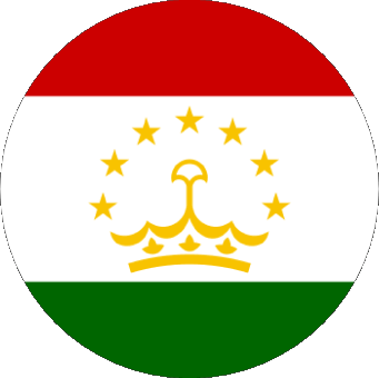 Ronda Tayikistán Asia Banderas 