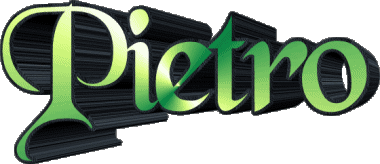 Pietro P MANN - Italien Vorname 