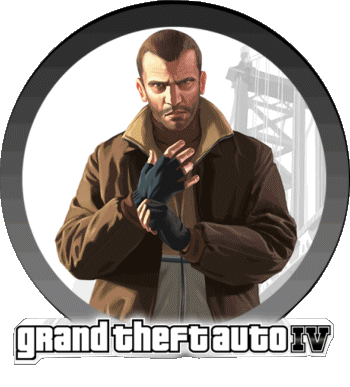 Icônes-Icônes GTA 4 Grand Theft Auto Jeux Vidéo Multi Média 