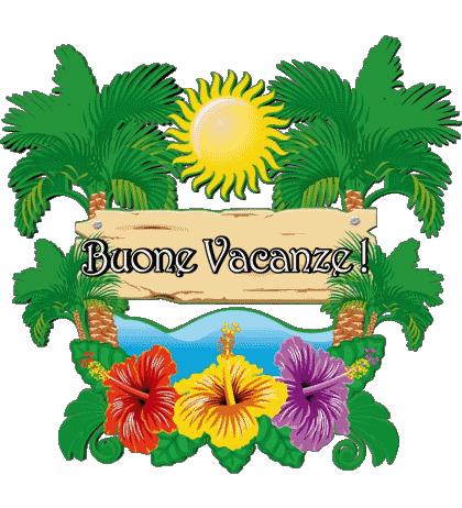 24 Transparent Background Buone Vacanze Italian Messages 