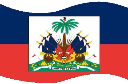 Rectangle Haïti Amériques Drapeaux 