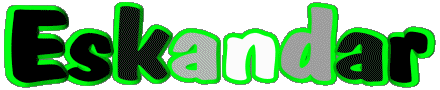 Eskandar E MASCULINO - Magreb Musulmán Nombre 
