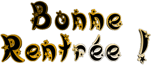 03 Fond Transparent Bonne Rentrée Français Messages 