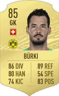 Roman Bürki Svizzera F I F A - Giocatori carte Videogiochi Multimedia 