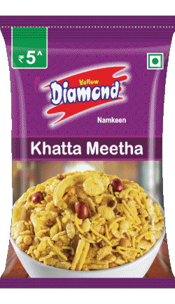 Yellow Diamond Indien Chips - Snack - Crips Essen 