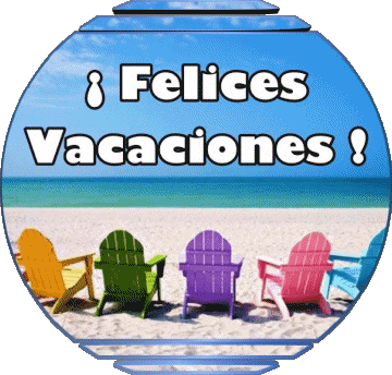 02 Fondo transparente Felices Vacaciones Español Mensajes 