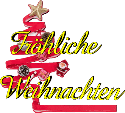 Serie 09 Fröhliche  Weihnachten German Messages 