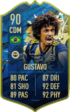 Luiz Gustavo Dias Brazil F I F A - Card Players Video Games Multi Media 