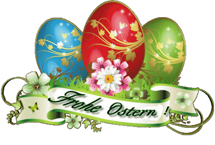 07 Frohe Ostern Alemán Mensajes 