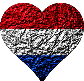 Cuore Lussemburgo Europa Bandiere 