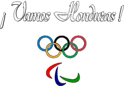 Juegos Olímpicos Vamos Honduras Español Mensajes 