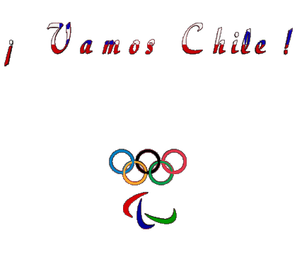 Juegos Olímpicos Vamos Chile Espagnol Messages 