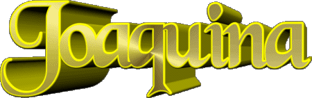 Joaquina J FEMININ - Espagne Prénoms 