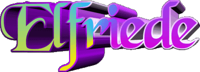 Elfriede E FEMININE - Germany First Names 