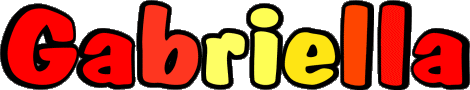 Gabriella G FEMENINO - Italia Nombre 