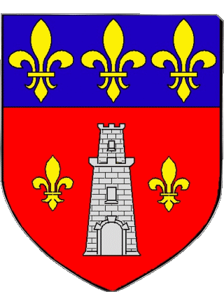 HONFLEUR 14 Departments - Cities France Flags 