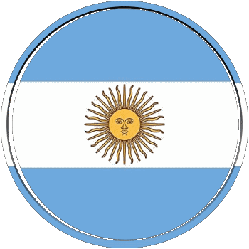 Ronda - Anillos Argentina América Banderas 