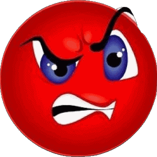 Anger Emoticons Messages 