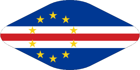 Diverso Cabo Verde África Banderas 