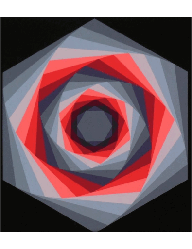 Victor Vasarely Pintor de artistas Humor - Fun 