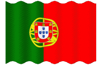Ondulation Portugal Europe Drapeaux 