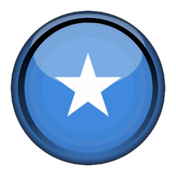 Round - Rings Somalia Africa Flags 
